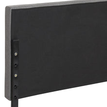 Load image into Gallery viewer, Modern Tufted Fabric Queen Headboard Bedroom Decor w/ Adjustable Steel Legs
