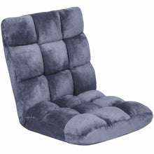 Load image into Gallery viewer, Adjustable Memory Foam Gaming Floor Chair Seat w/ 14 Positions
