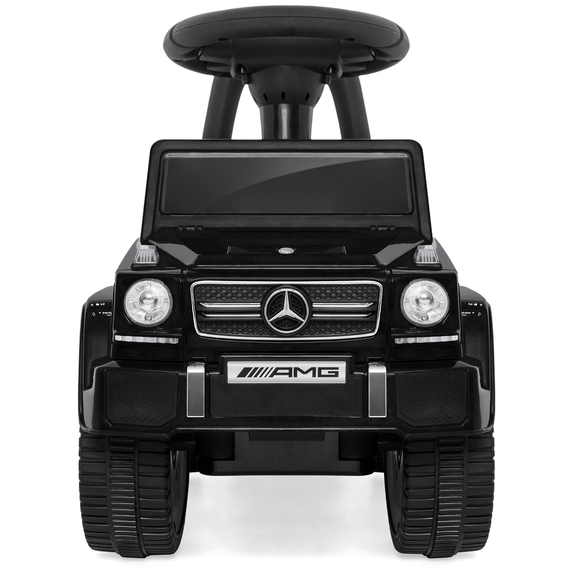 Kids Luxury Mercedes G63 Convertible Foot-to-Floor Push Car Ride