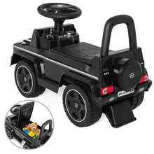 Load image into Gallery viewer, Kids Luxury Mercedes G63 Convertible Foot-to-Floor Push Car Ride- On Buggy
