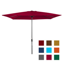 8x11ft Rectangular Patio Umbrella w/ Easy Crank, UV-Resistant Fabric – creality3dsc.shop