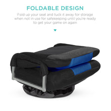 Load image into Gallery viewer, Gaming Floor Chair w/ 360-Degree Swivel, Armrest, Adjustable Backrest
